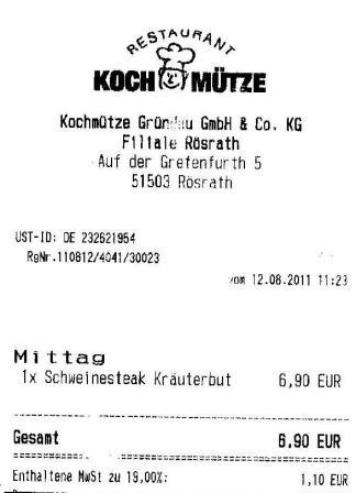 ajar Höffner Kochmütze Restaurant